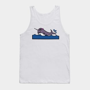 Baby Girl Narwhal Tank Top